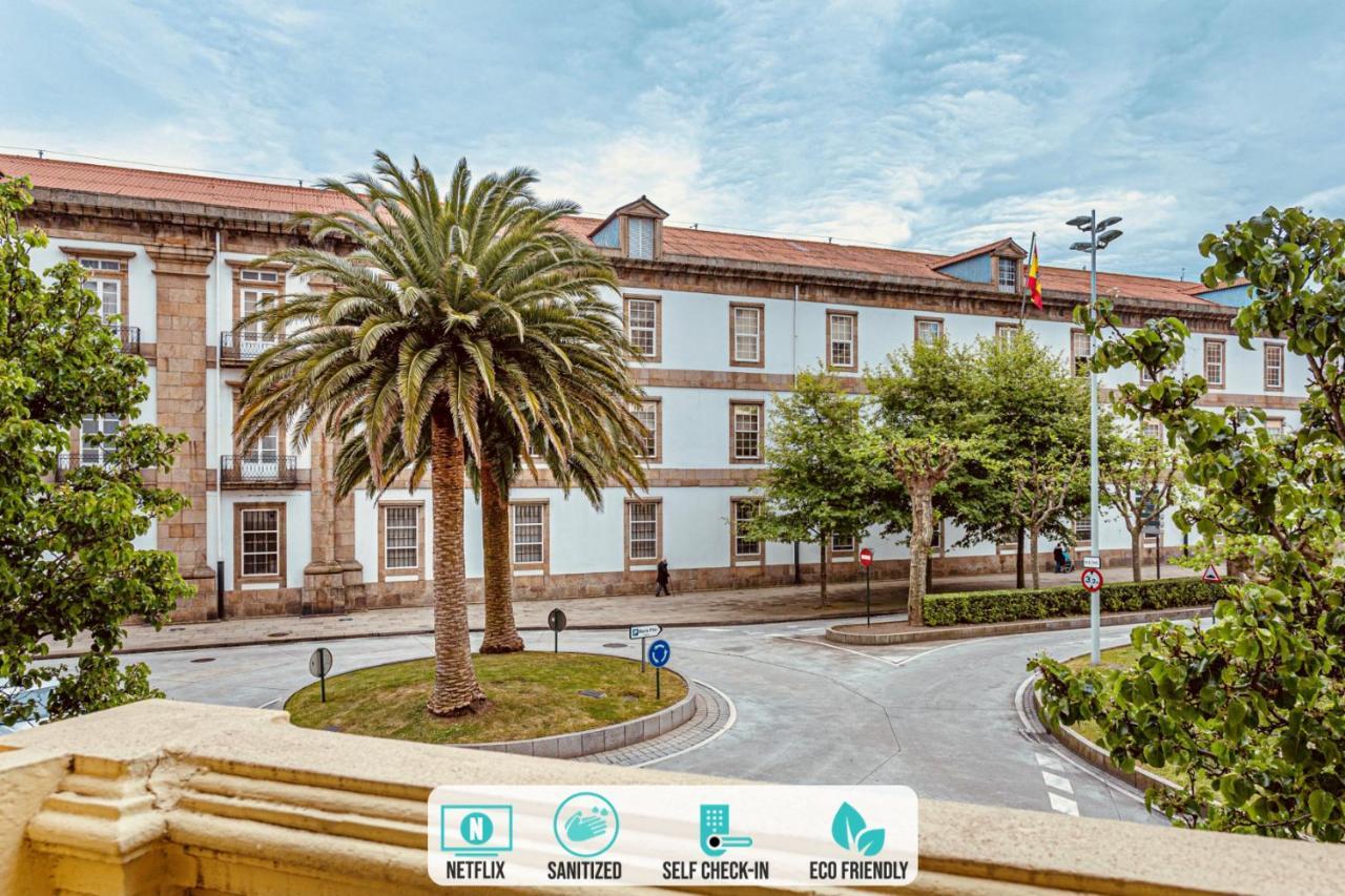 Apartament Downtown Plaza A Coruña Zewnętrze zdjęcie